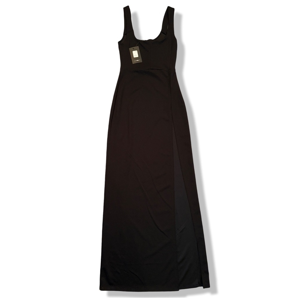 Fashion Nova Maxi Dress Size S Black